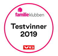 VG Familieklubben – Testvinner 2019