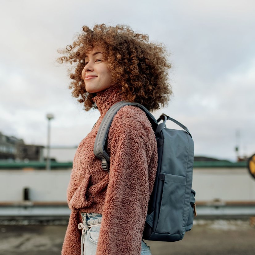 Mestský batoh City Light Steel Grey 20l BECKMANN