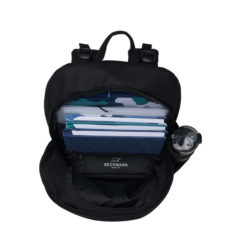 Školský batoh Sport Black Coated 30l BECKMANN 2025