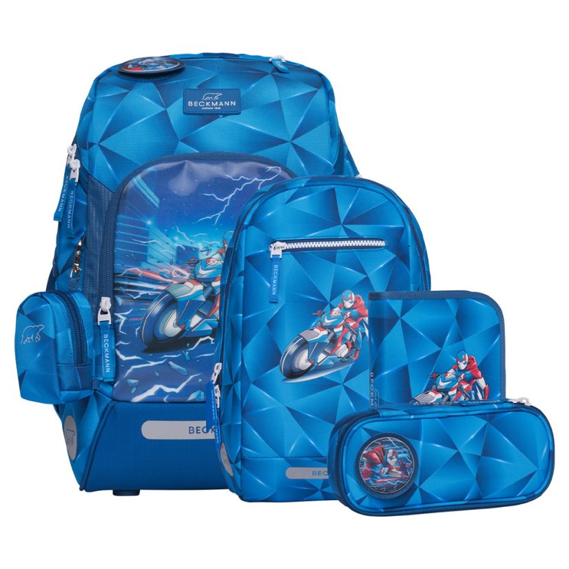 Školský set AIR FLX Blue Lightning BECKMANN