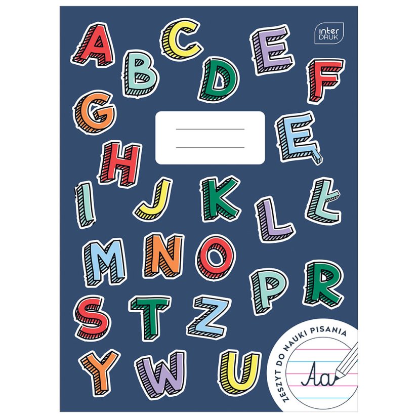 Písankový sešit Letters A4 s pomocnými linkami