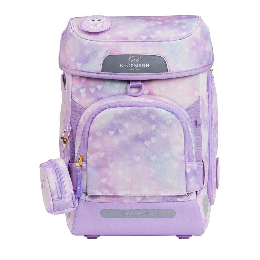 Školní aktovka Premium AIR Unicorn Purple BECKMANN