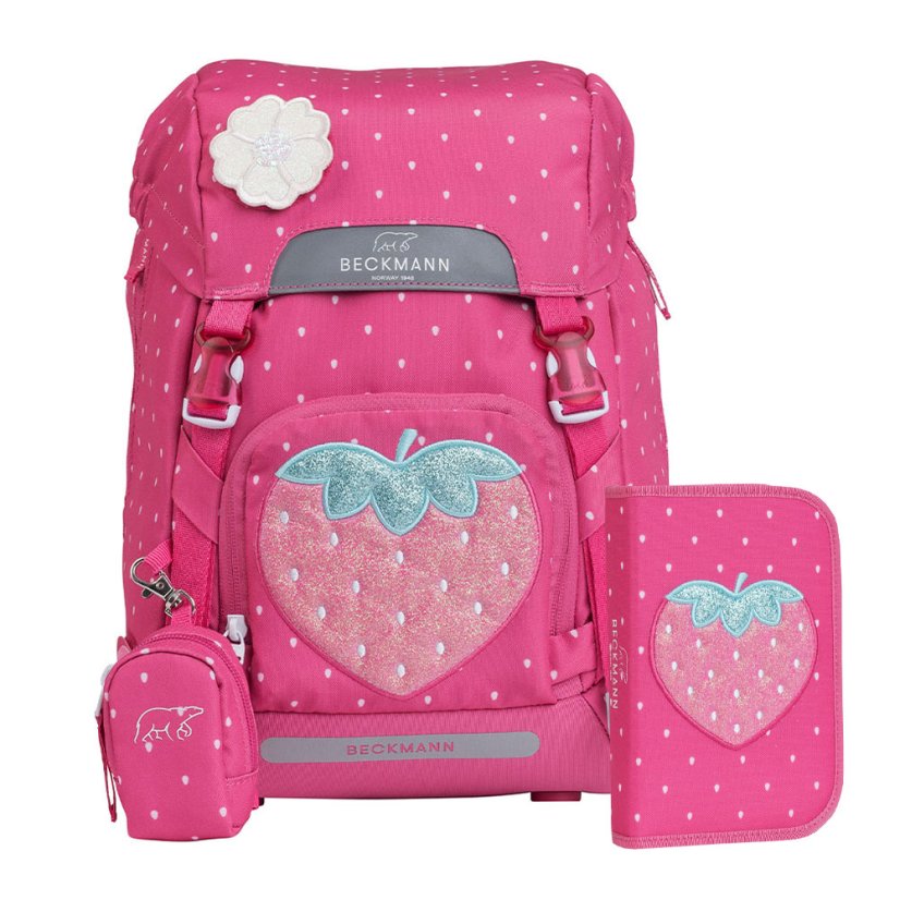 Školský mini set Classic Strawberry BECKMANN