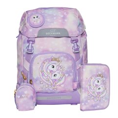 Školský mini set Classic Unicorn Purple BECKMANN 2025
