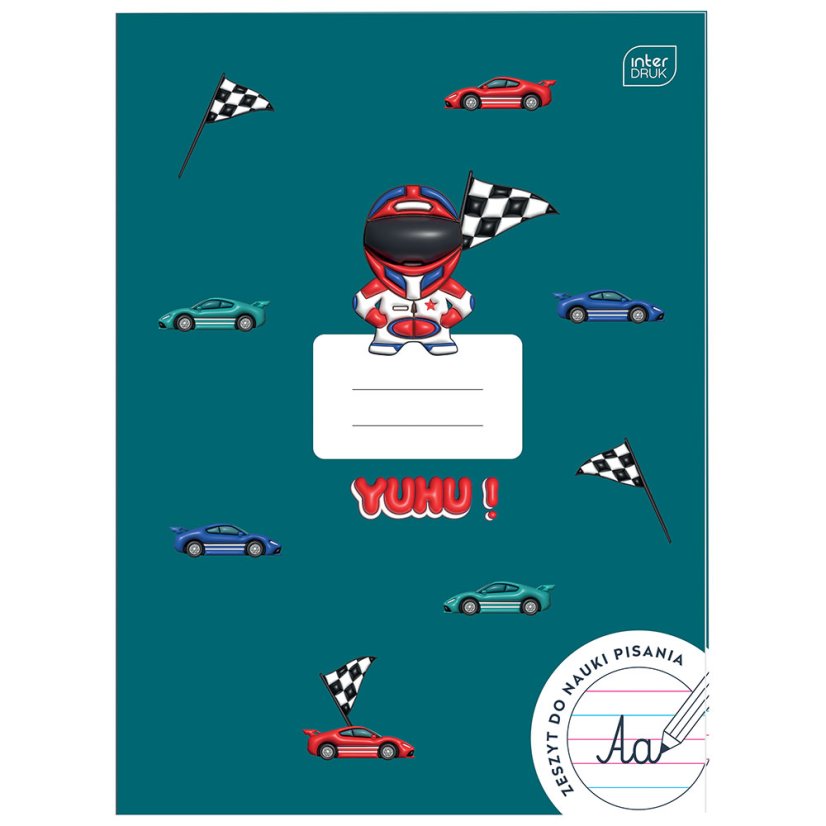 Písankový sešit YUHU Green A4 s pomocnými linkami