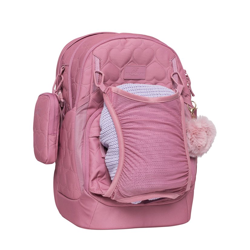 Školský batoh Sport AIR Padded Heart Rose 30l BECKMANN 2025