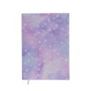 Elastický textilný obal na knihy Unicorn Purple