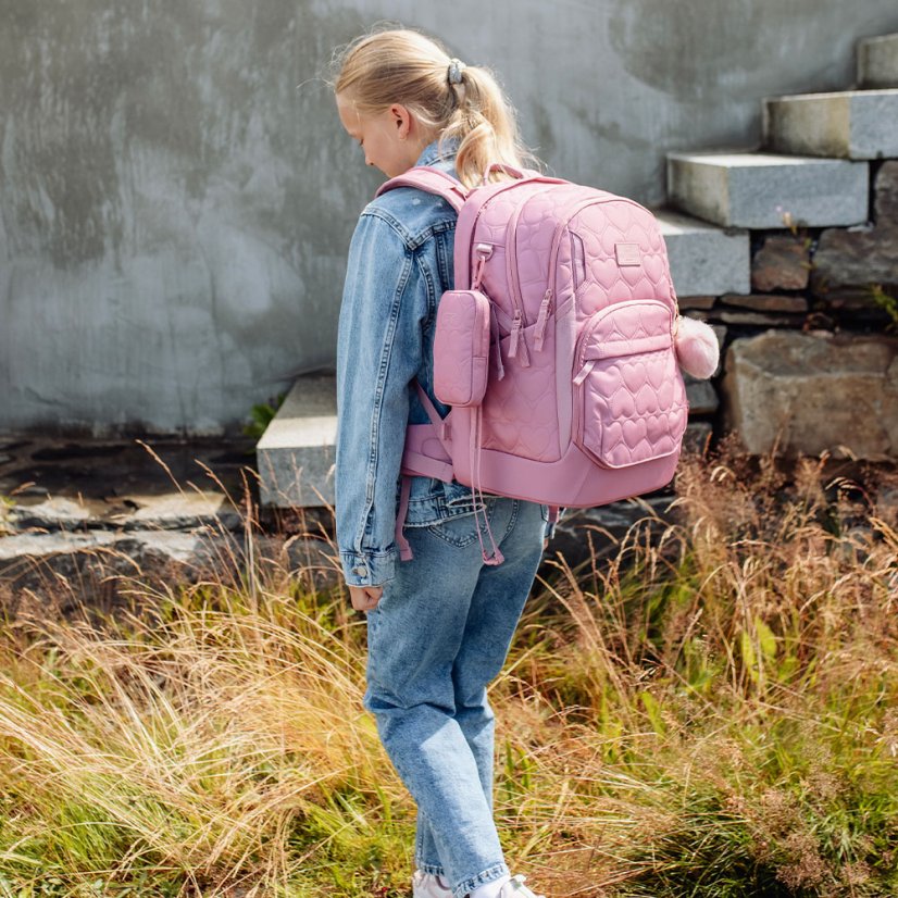 Školská taška Sport AIR Padded Heart Rose 30l BECKMANN 2025