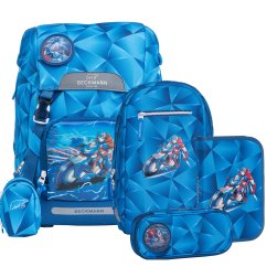 Školní set Classic Blue Lightning BECKMANN