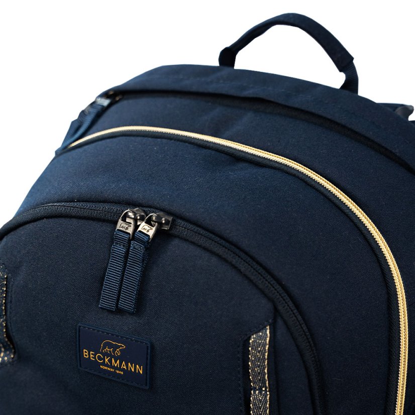 Školská taška Sport AIR Blue Gold 30l BECKMANN 2025