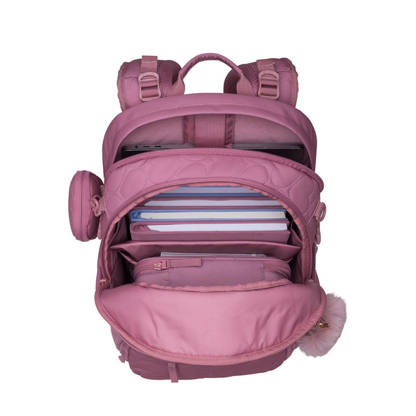 Školský batoh Sport AIR Padded Heart Rose 30l BECKMANN 2025