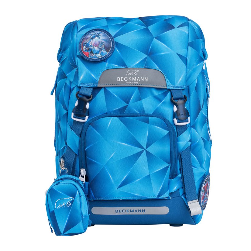 Školský batoh Classic Blue Lightning BECKMANN