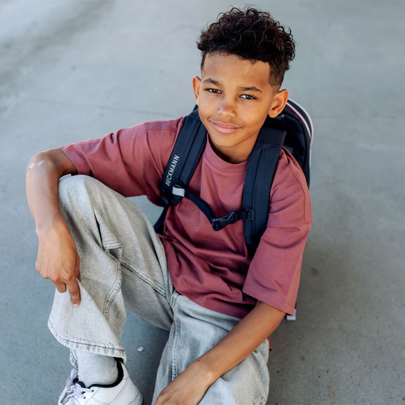 Školní batoh Sport Navy White 30l BECKMANN