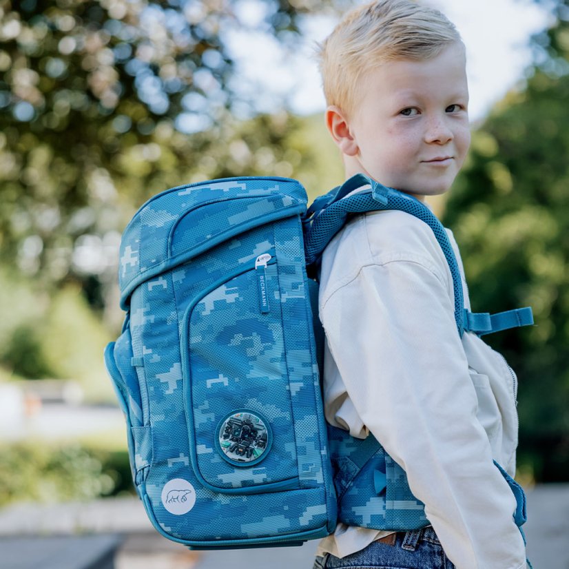 Školská aktovka Premium AIR Jungle Game BECKMANN