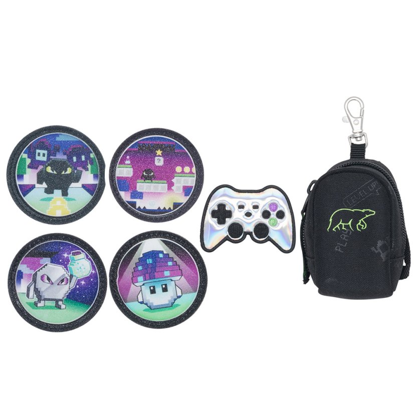 Batůžek s plackami Pixel BECKMANN