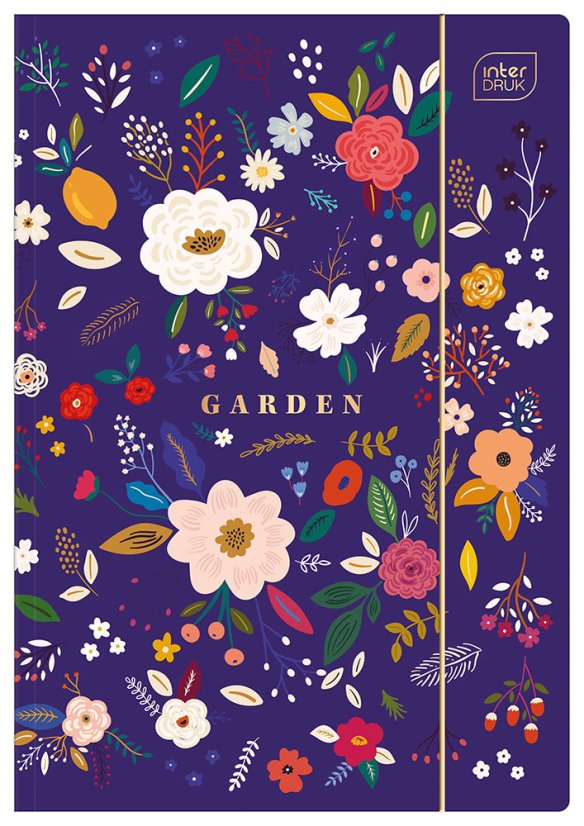 Zložka Blue Garden A4