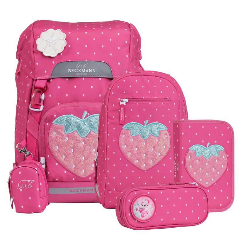 Školní set Classic Strawberry BECKMANN