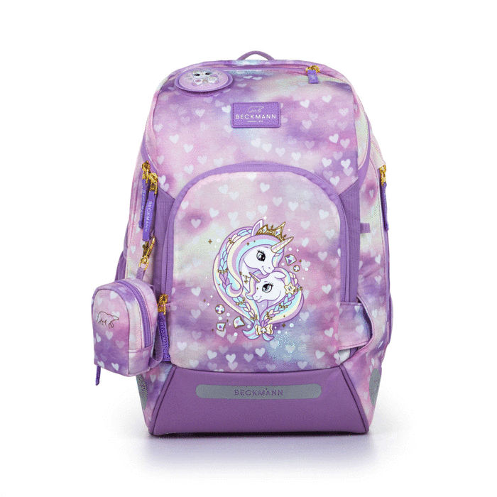 Školský batoh Active AIR FLX Unicorn Purple BECKMANN