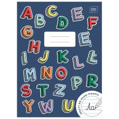Písankový zošit Letters A4 s pomocnými linajkami