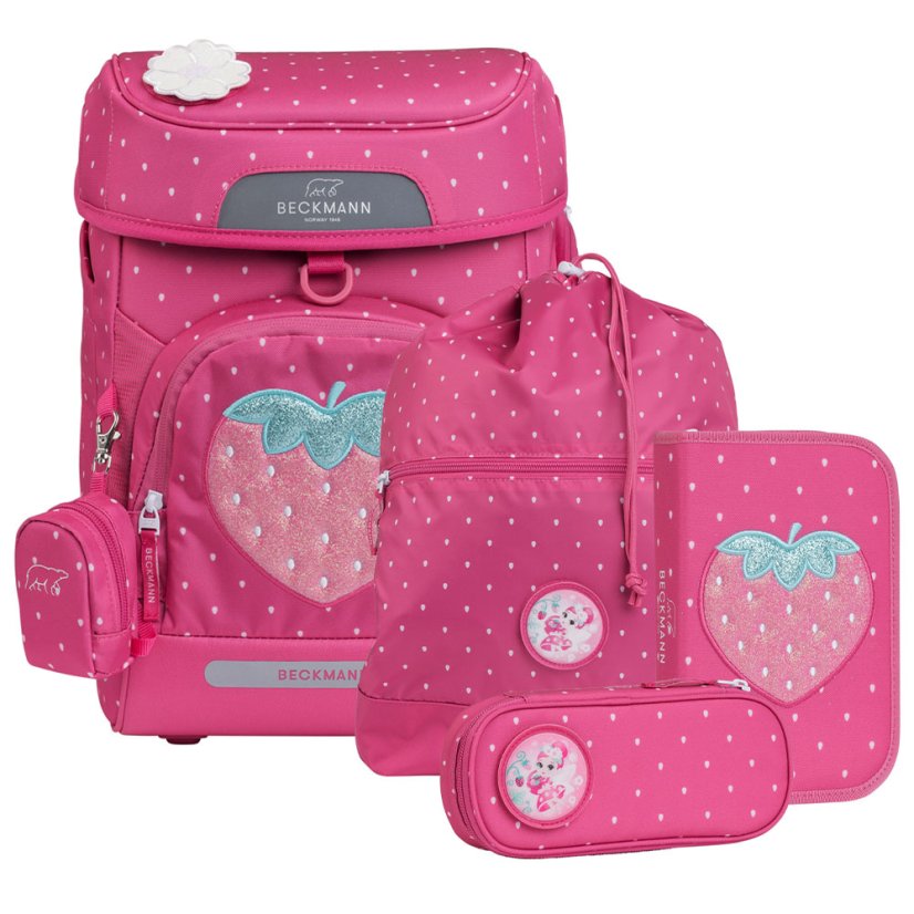 Školský set Premium AIR Strawberry BECKMANN