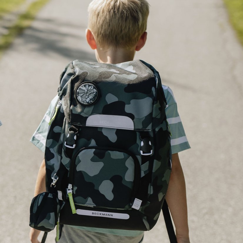 Školní batoh Classic Max Camo Rex 28l BECKMANN