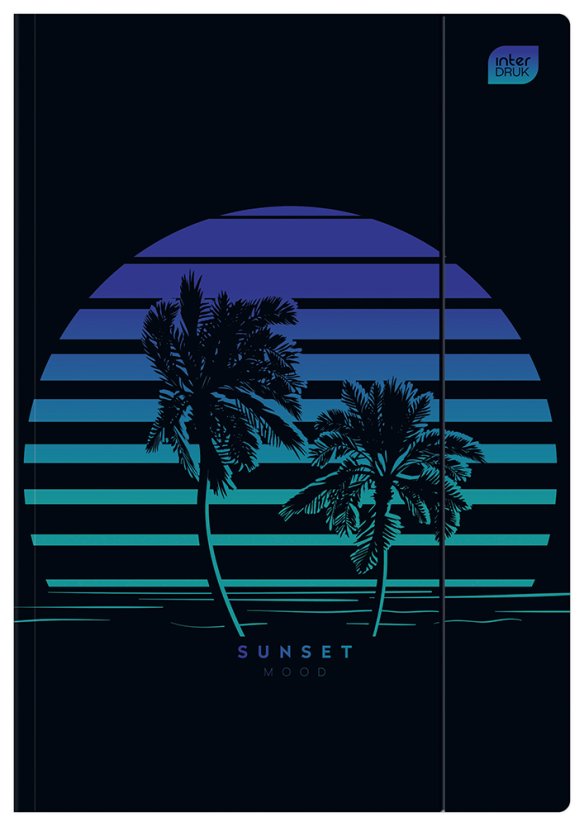 Složka lesklá Sunset A4