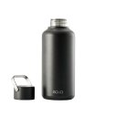 Nerezová fľaša EQUA Timeless Dark 600 ml