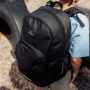 Školní batoh Sport Black Coated 30l BECKMANN 2025