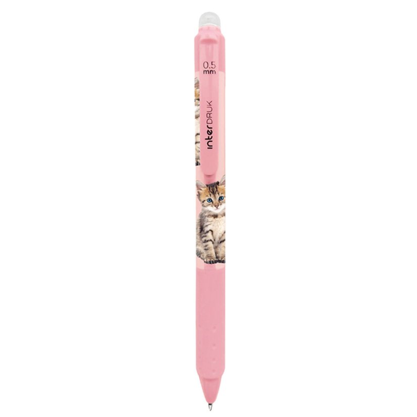 Gumovací pero Puppy Pink