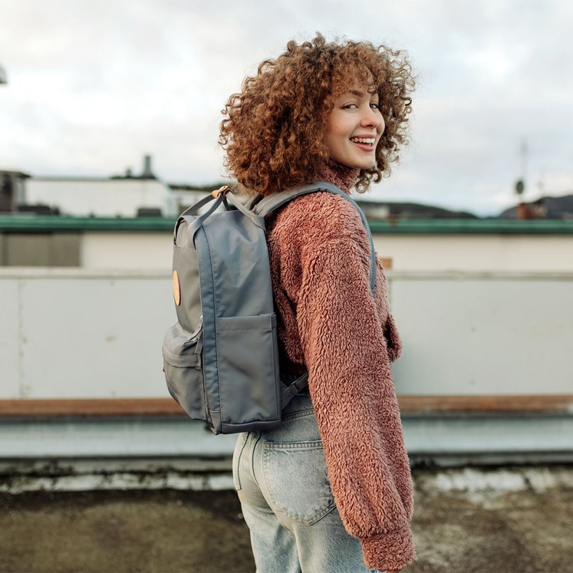 Mestský batoh City Light Steel Grey 20l BECKMANN