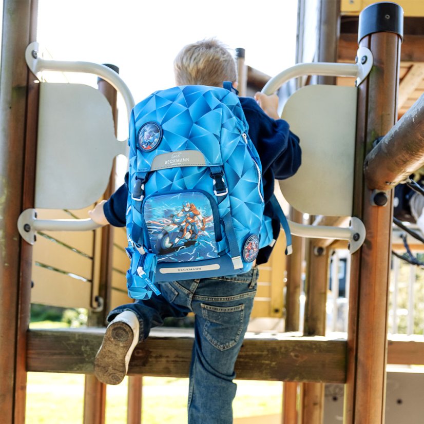 Školský set Classic Blue Lightning BECKMANN