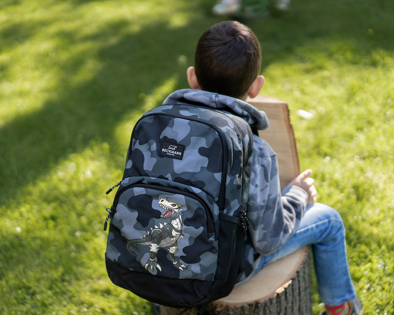 Školský batoh Basic Camo Rex BECKMANN