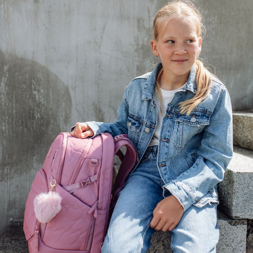Školská taška Sport AIR Padded Heart Rose 30l BECKMANN 2025