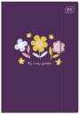 Zložka Purple Garden A4