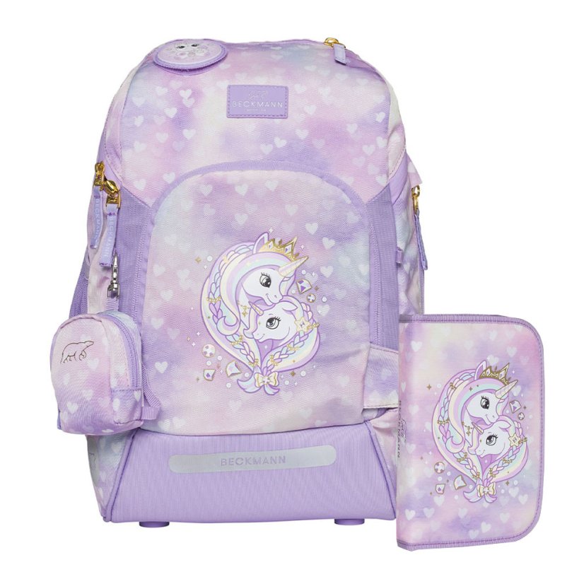 Školní mini set Active AIR FLX Unicorn Purple BECKMANN