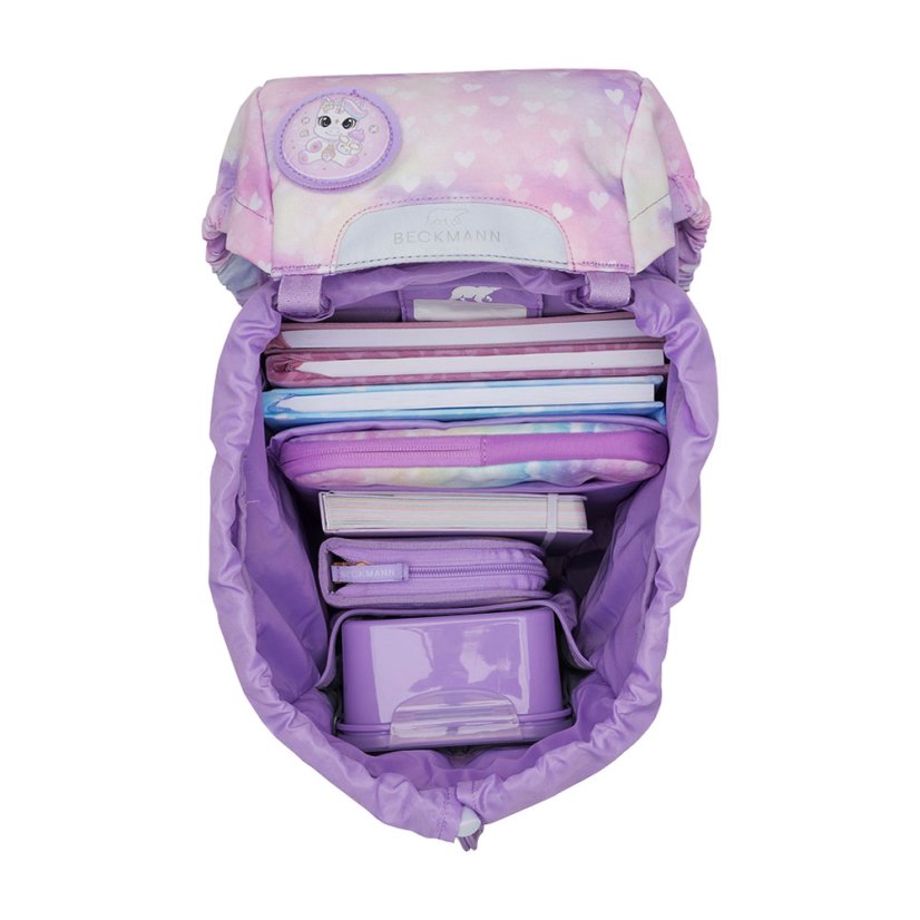 Školní batoh Classic Unicorn Purple BECKMANN
