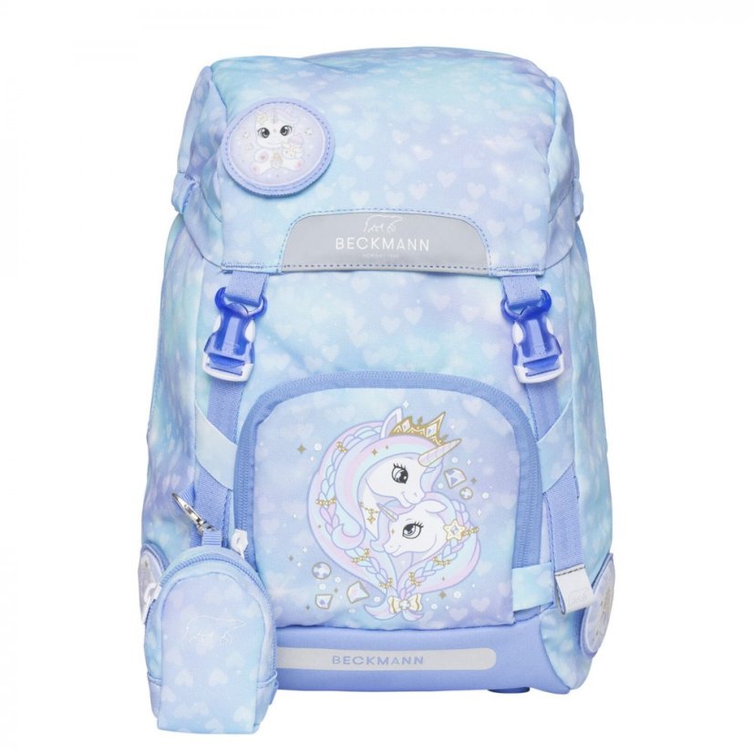 Školní batoh Classic Unicorn Ice Blue BECKMANN