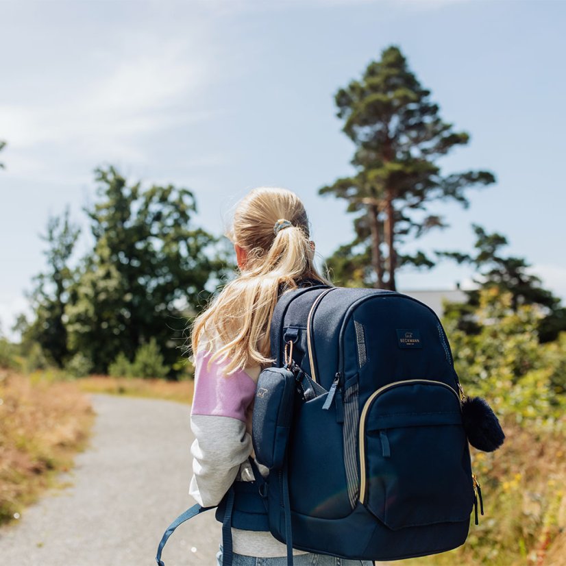 Školská taška Sport AIR Blue Gold 30l BECKMANN 2025