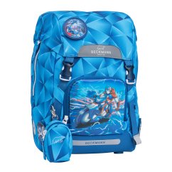 Školská taška Classic Blue Lightning BECKMANN