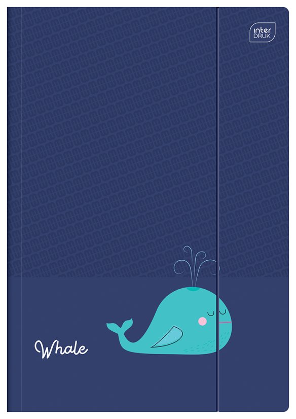 Složka lesklá Whale A4