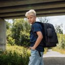 Školní batoh Sport AIR Black Coated 30l BECKMANN 2025