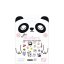 Samolepky Panda