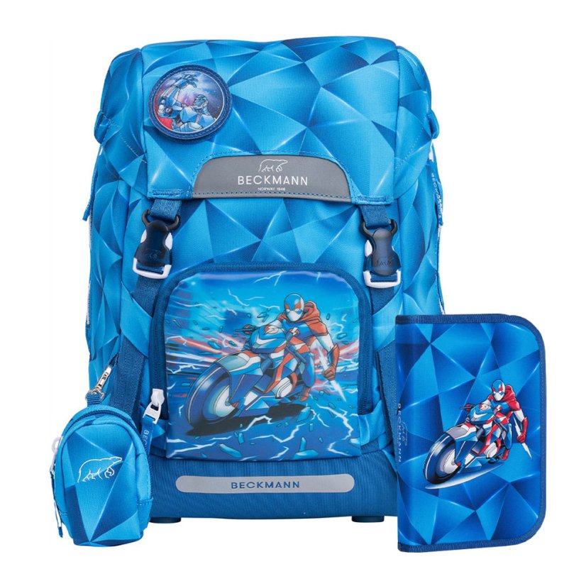 Školský mini set Classic Blue Lightning  BECKMANN