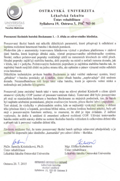 Test batohu BECKMANN
