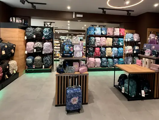 Interiér prodejny Brno