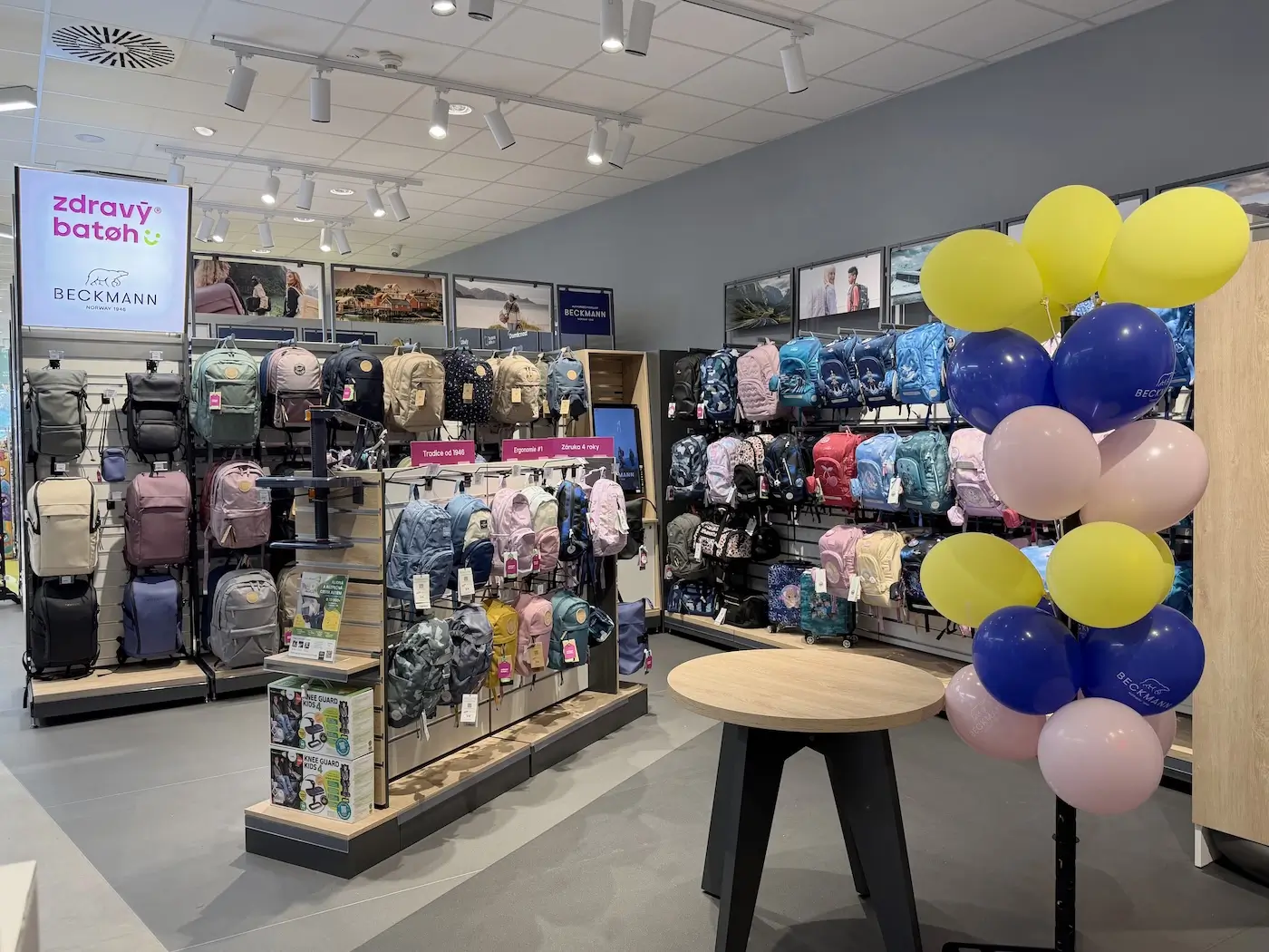 Interiér prodejny Praha