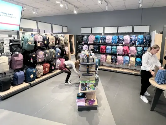 Interiér prodejny Praha