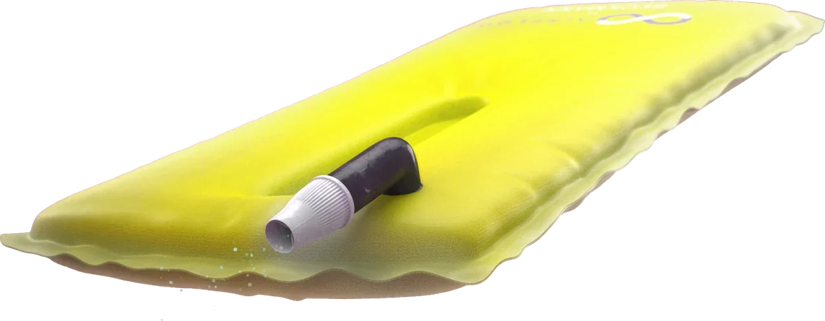 Pěnovo-vzduchový polštář AIRFLOW s ventilkem pro nastavení tuhosti